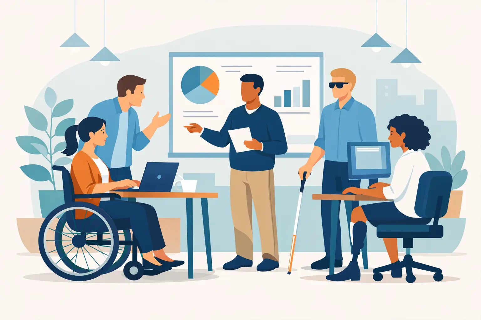 Inclusão de pessoas com deficiência no trabalho